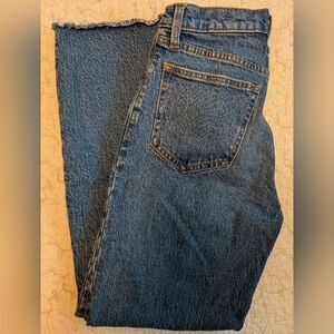 Abercrombie & Fitch Dark Blue Straight Leg Jeans